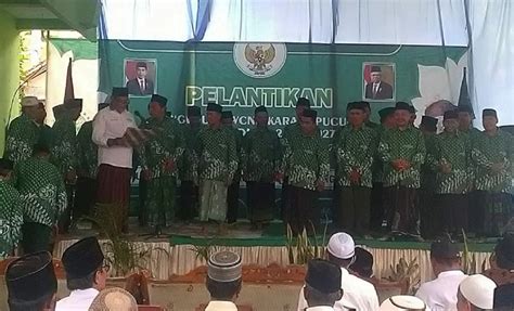 Pelantikan Pengurus Mwcnu Karangpucung Masa Khidmat