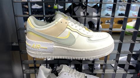 Nike Air Force 1 Shadow Sail Citron Tint Pearl White Light Silver