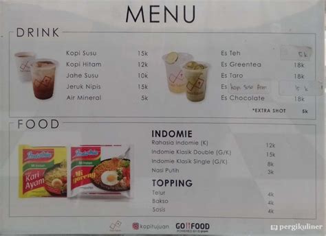 Selalu Diperbarui Menu Kopi Tujuan Ciumbuleuit Bandung