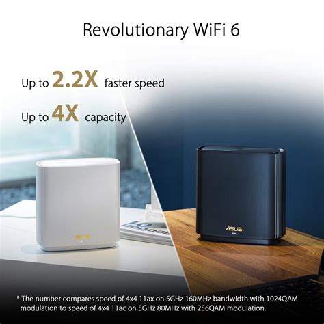 Buy Asus Zenwifi Ax Tri Band Mesh Wifi System Xt Pk Whole