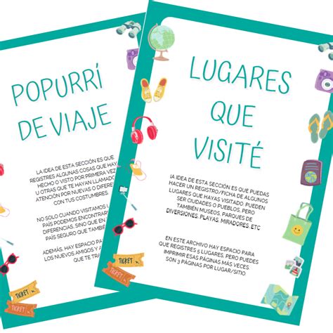 Diario De Viaje Para Ni Os Y Ni As Libro Pdf Magia En El Camino