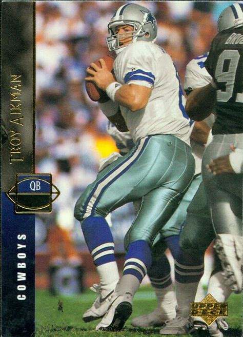 Troy Aikman 1994 Upper Deck 277 EBay In 2022 Troy Aikman Upper