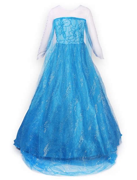 Venta Internacional Disfraz Elsa Frozen Color Azul Para Ni A Coppel