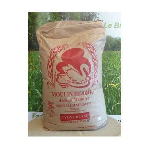 Farine T65 En Sac De 25kg Vente En Ligne De Farines Moulin Herzog