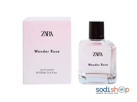 Wonder Rose Parfum Zara Pour Femme Eau De Toilette 100ml Un0079