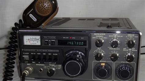 Kenwood TS 700S Vintage 2 Meter VHF All Mode Transceiver YouTube