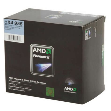 Amd Phenom Ii X Black Edition Quad Core Ghz Socket Am W