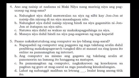 Filipino 5 Pagsagot Sa Mga Tanong Sa Binasang Teksto Pptx