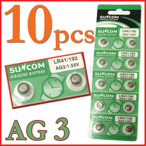 Koupit Pcs Ag Sg Lr Alkaline Coin Button Coin Cell Battery