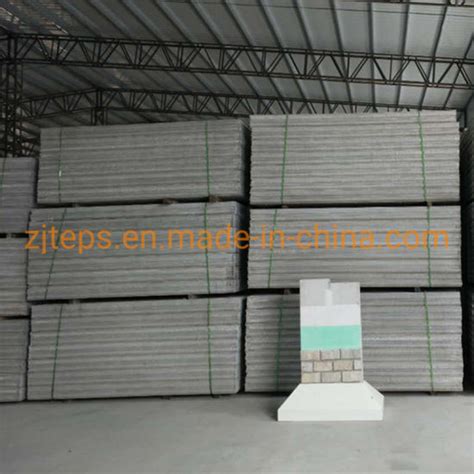 China Acoustic Insulation Concrete Wall Panel Foam EPS Sandwich Panel