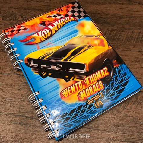 Agenda Escolar Hot Wheels Elo Produtos Especiais