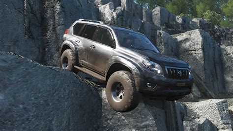 Toyota Prado Land Cruiser Offroading Forza Horizon Youtube