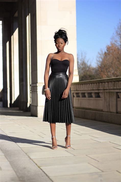 3 Ways To Style That Pleated Leather Skirt Artofit