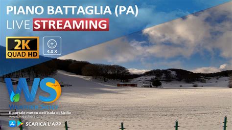 Sicilia A Piano Battaglia Arriva Webcam Live Streaming Tramite WS Cam