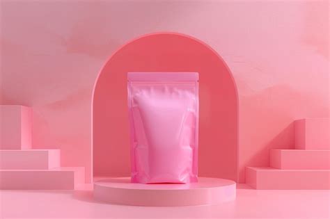 Packaging Mockup Premium Ai Generated Image