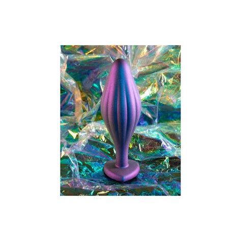 Anal Adventures Matrix Wavy Bling Anal Plug Sapphire Anaaltapid
