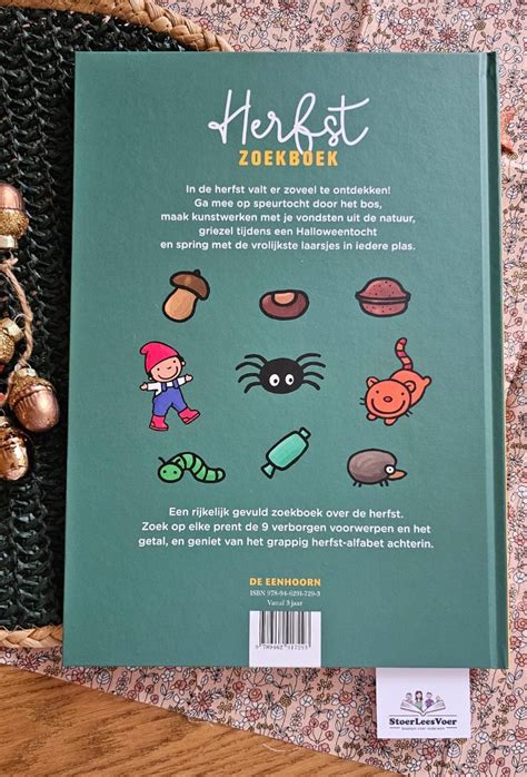 Herfst Zoekboek Kathleen Amant Prenten Stoerleesvoer