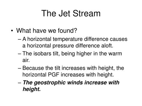 Ppt Jet Stream Powerpoint Presentation Free Download Id523259