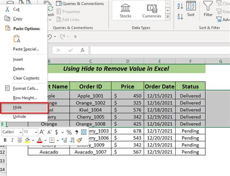 Remove Value In Excel Excel Tutorials Templates