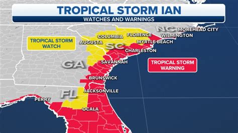 Tropical Storm Ian Florida Will Continue To See Heavy Rain Flash Flooding Fox News