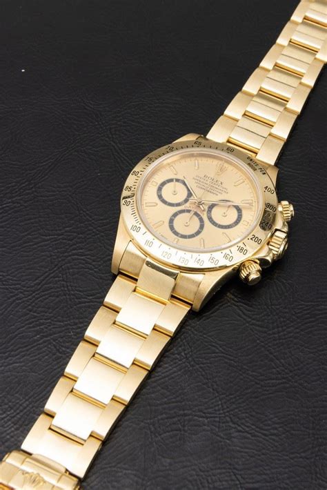 Rolex Iconico E Pregevole Cosmograph Daytona Ref In Oro Giallo