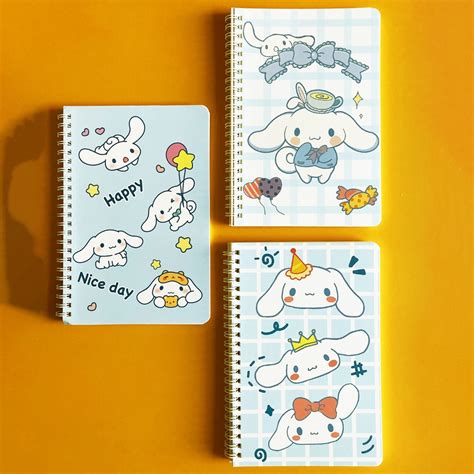 Jual Buku Tulis Sanrio A Notebook Sekolah Bergaris Garis Spiral Ring