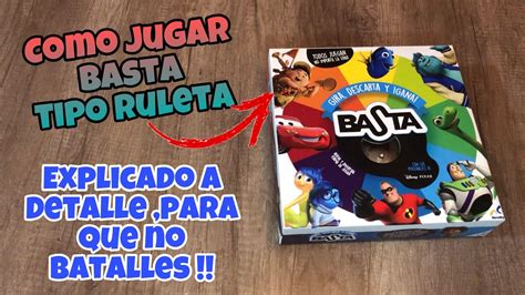 Como Jugar Basta Tipo Ruleta Basta Juego Basta Disney Juegos De