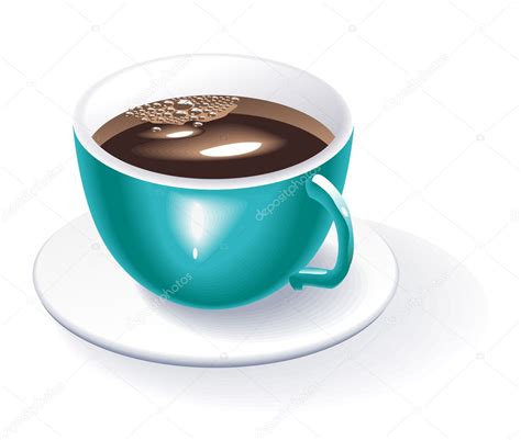 Coffee Cup On White Background Stock Vector Image By ©vevestudio 23081822