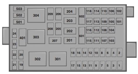 2006 Ford F650 Fuse Box Layout