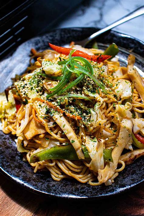 Vegan Yakisoba Recipe | Deporecipe.co