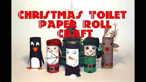 Diy Christmas Decorations Recycled Toilet Paper Roll Craft Thekateemeow Youtube