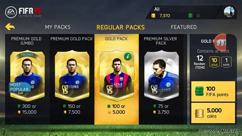 Fifa Pack Opening Free Packs K Youtube