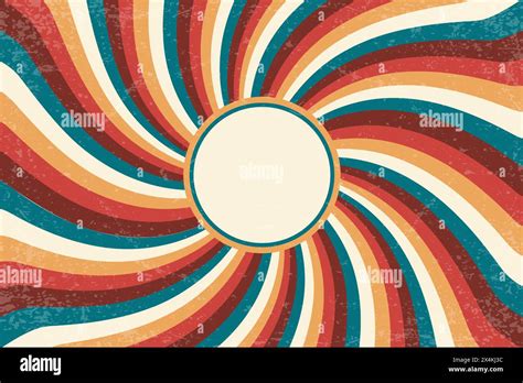 Retro Sun Background Abstract Vector Summer Sunburst With Rays