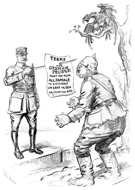 World War One Cartoon, c1918 Drawing by William A Rogers - Pixels