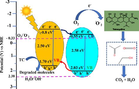 Proposed Photocatalytic Mechanism For The Photocatalytic Activity Of