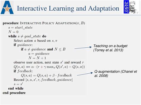 Petra 2014 An Interactive Learning And Adaptation Framework For