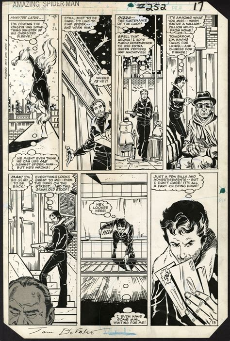 Ron Frenz Original Art For Sale ComicArtTracker