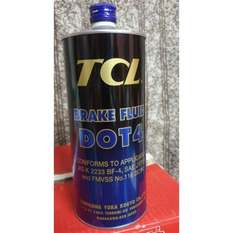 น้ำมันเบรค TCL DOT 4 (1L.) นำเข้าจากญี่ปุ่น | Shopee Thailand