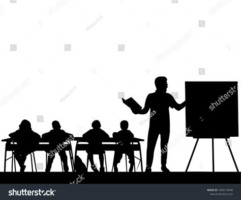 Teacher Silhouette Png