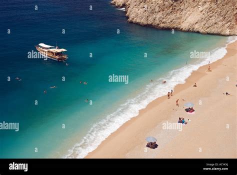 Kaputas Beach Near Kas Antalya Turkey Stock Photo Alamy