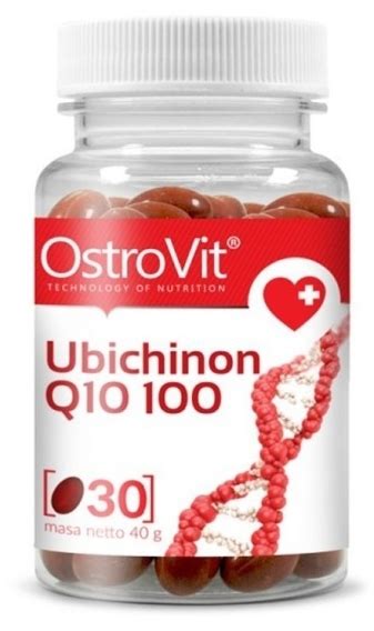 OstroVit Ubichinon Q10 100 na układ krążenia 30 kapsułek cena