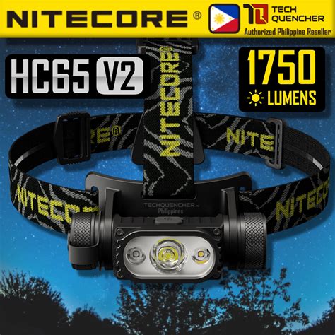 Nitecore Hc V Headlamp Lumens Usb C Rechargeable Mah