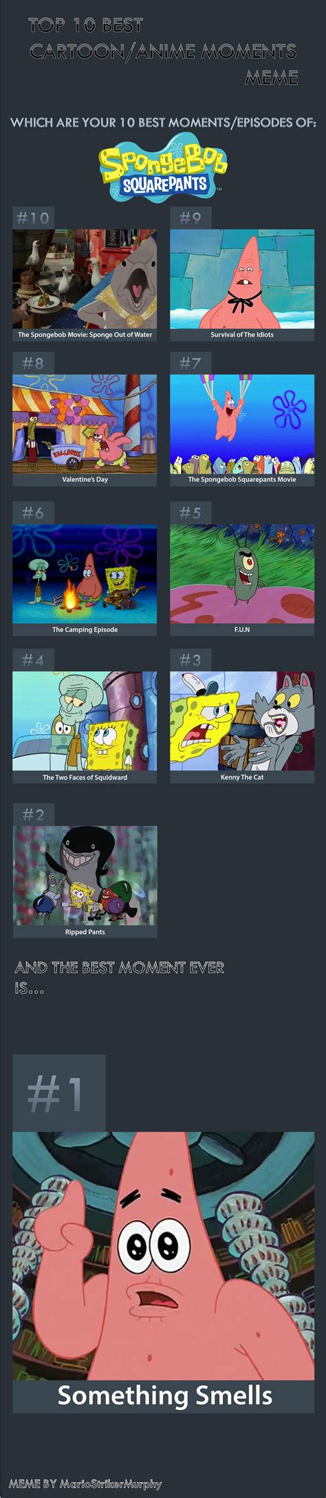 Top 10 Best Spongebob Squarepants Moments by RDJ1995 on DeviantArt