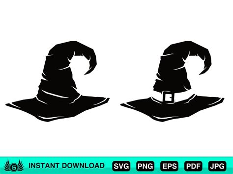 Wizard Hat Svg Wizards Hat Svg Wizard Hat Png Magician Etsy