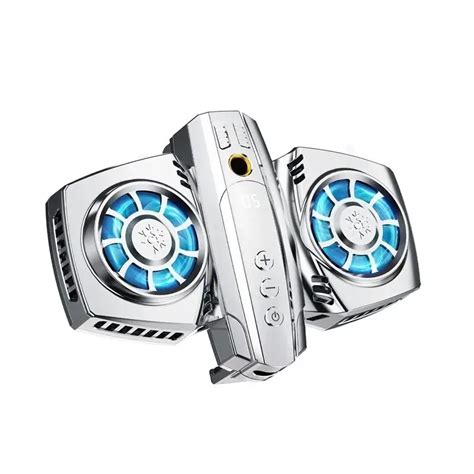 Dual Rgb Cooling Fan Phone Radiator Smart Cell Direct