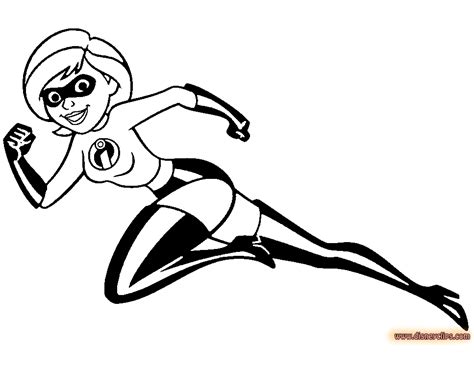 Elastigirl Coloring Pages