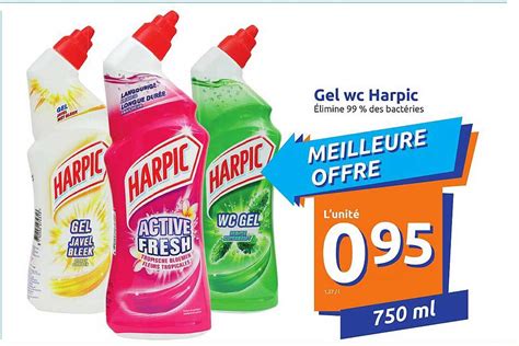 Promo Gel Wc Harpic Chez Action ICatalogue Fr