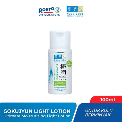 Jual HADA LABO GOKUJYUN ULTIMATE MOISTURIZING LIGHT LOTION FOR OILY