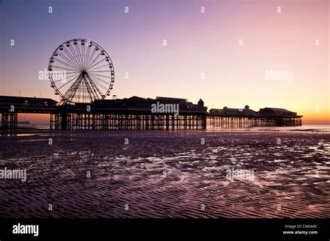 Central Pier Blackpool Lancashire Stock Photo Alamy