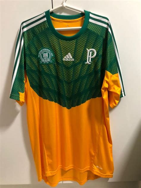 Camisa Palmeiras Centenário Goleiro Roupa Esportiva Masculino